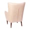 Flash Furniture Light Brown Faux Leather Wingback Accent Chair QY-B235-LTBR-GG - alternate 3